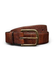 men's bison belt