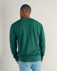 men's long sleeve standard issue pocket tee