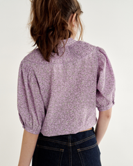 women's split neck top