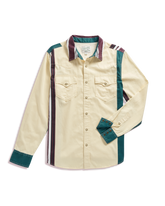 men's thorn stopper pearl snap