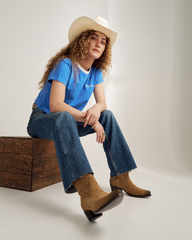 women's vintage ringer tee