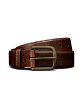 men's bison belt