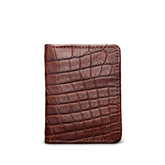 alligator bifold card case