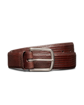 men's lizard belt