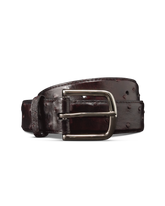 men's ostrich belt