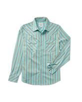 men's vintage weight sawtooth cotton pearl snap