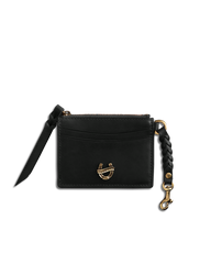 women's keychain card case