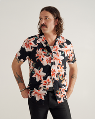 men's lakeside short sleeve button down