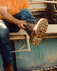 longhaul waterproof square composite toe work boot