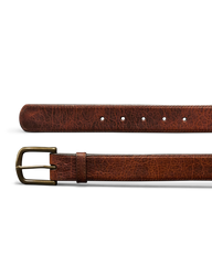 men's bison belt
