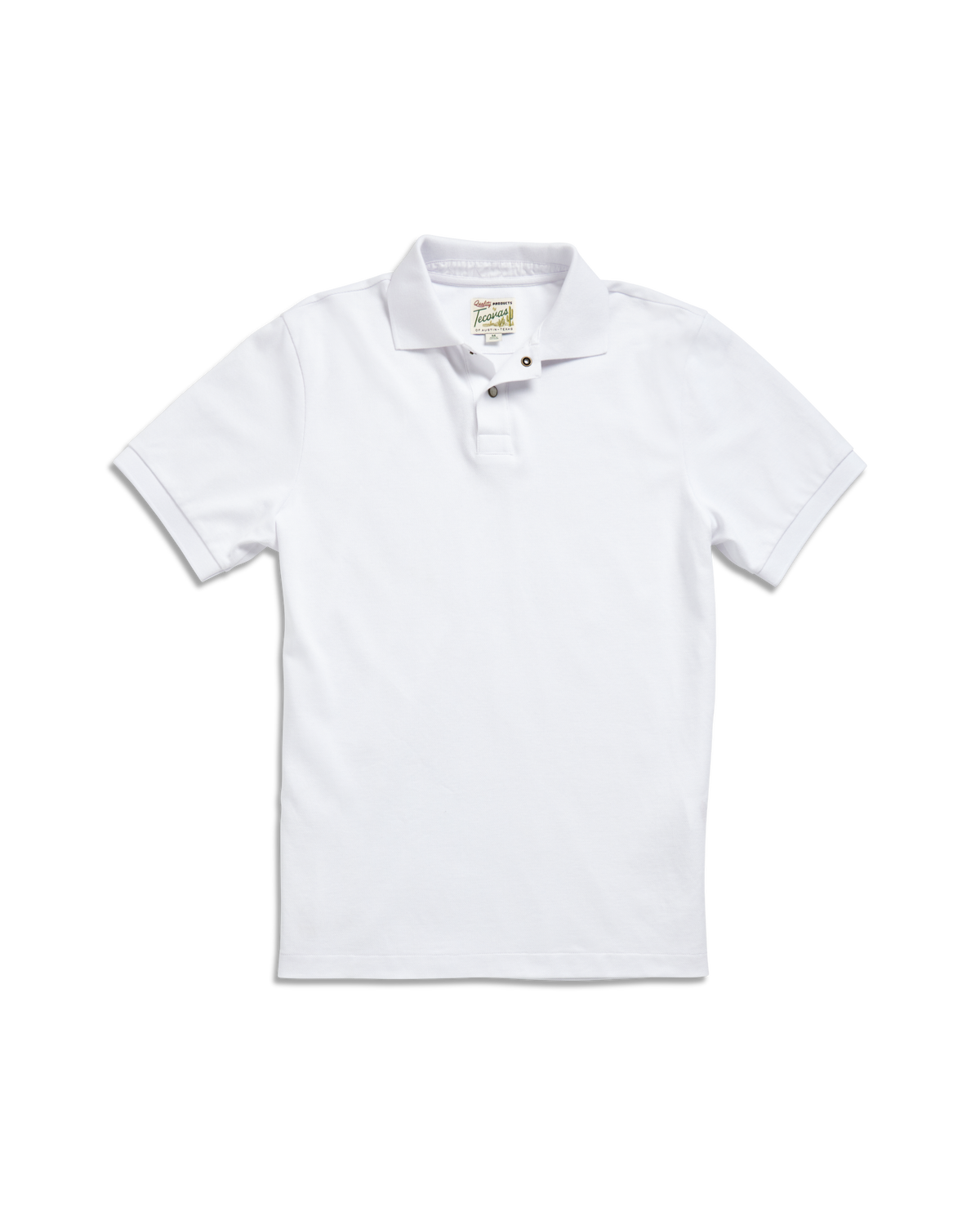 men's polo short sleeve pearl snap