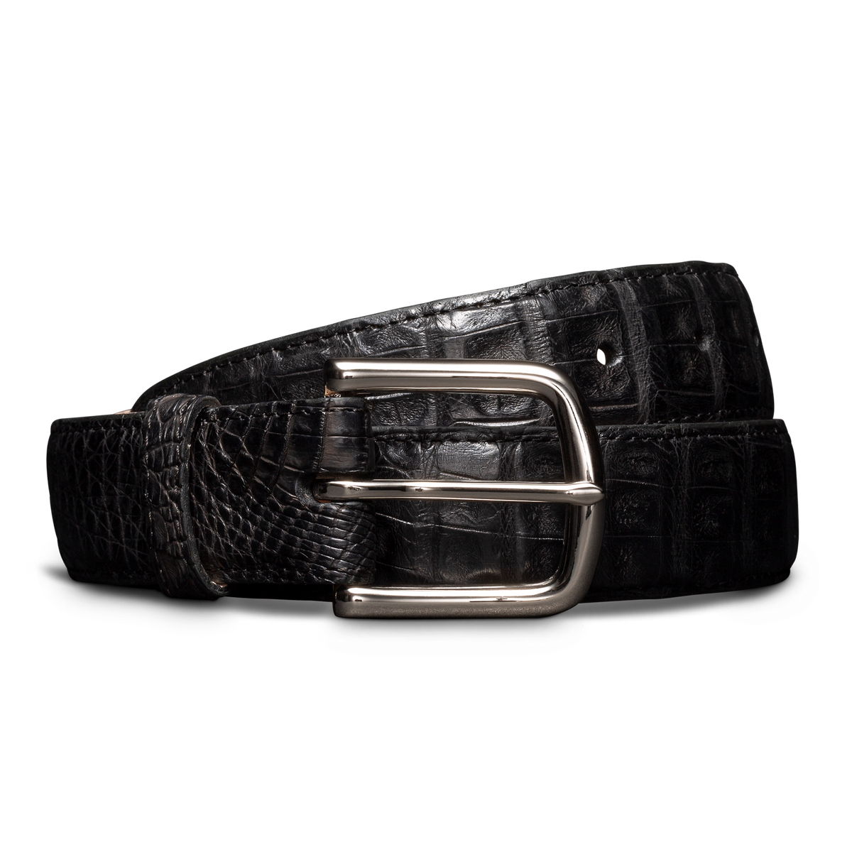 men's caiman belt
