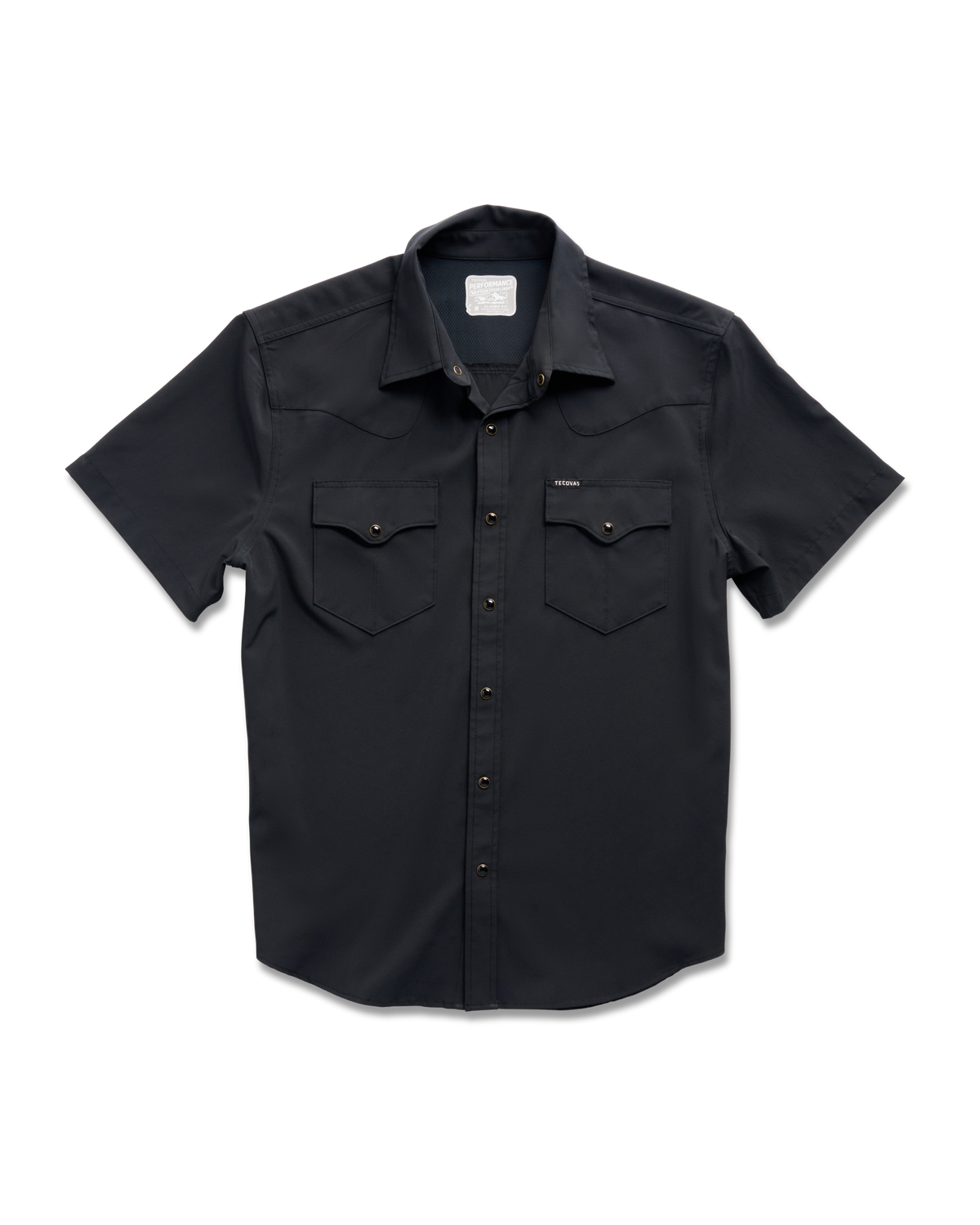 men's performance short sleeve western pearl snap - classic fit