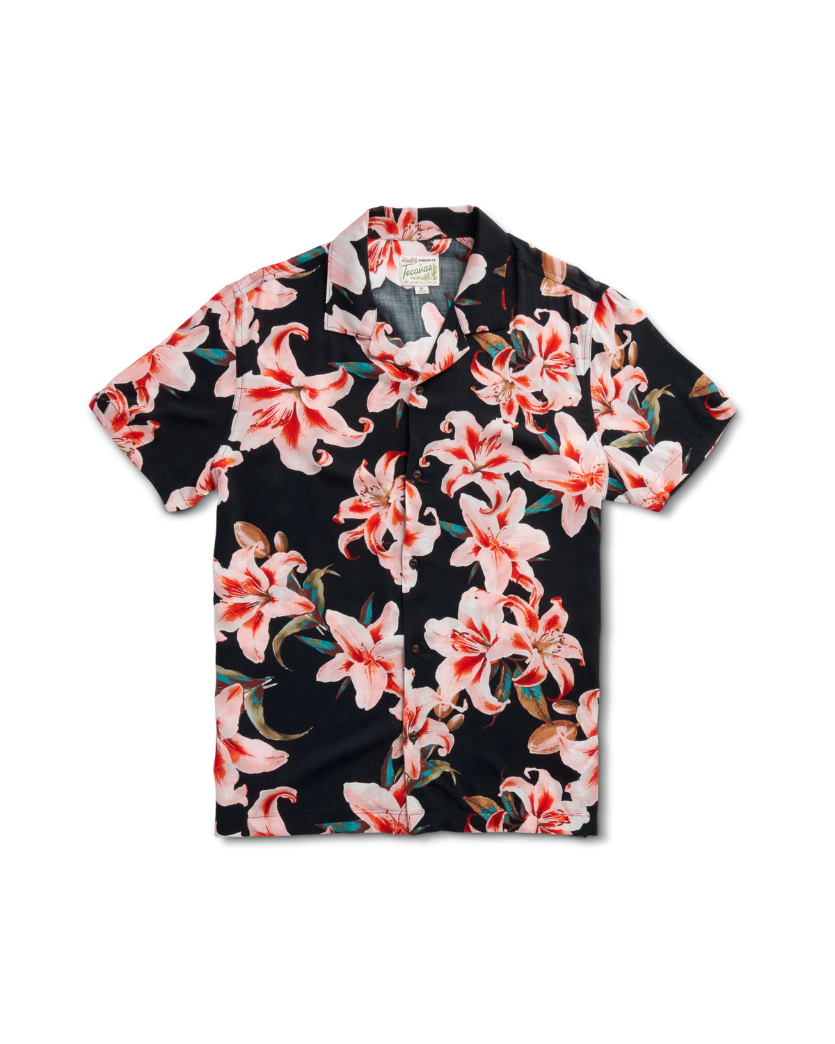 men's lakeside short sleeve button down