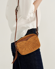 flower mini crossbody