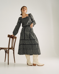 women's long sleeve cotton poplin top