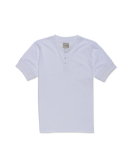men's standard issue short sleeve henley