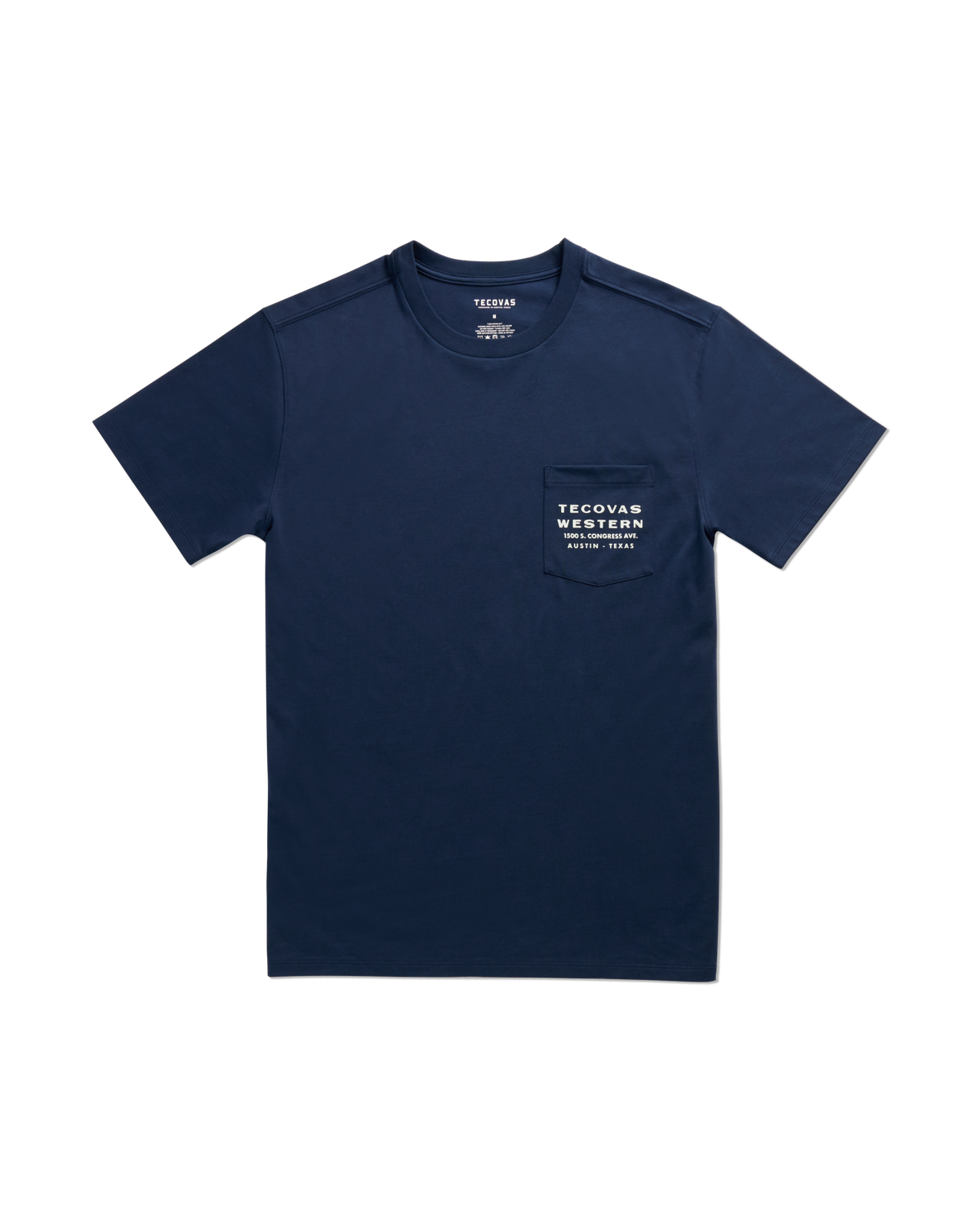 men's western horseman pocket tee