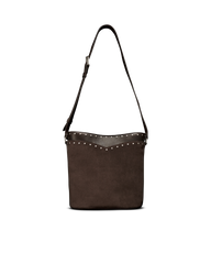 suede bucket bag