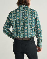 men's thorn stopper pearl snap