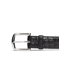 men's alligator belt