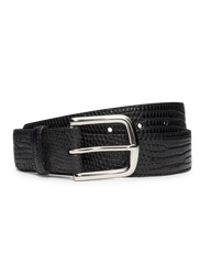 men's lizard belt