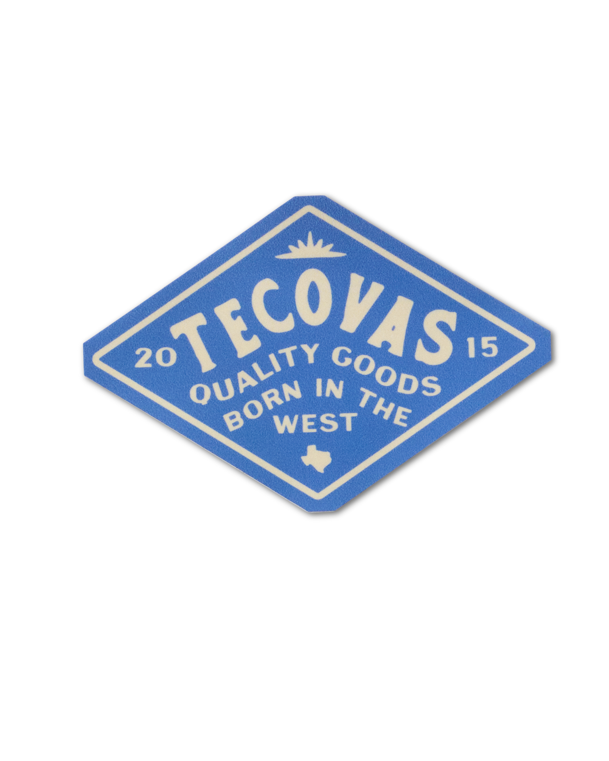 tecovas blue diamond sticker