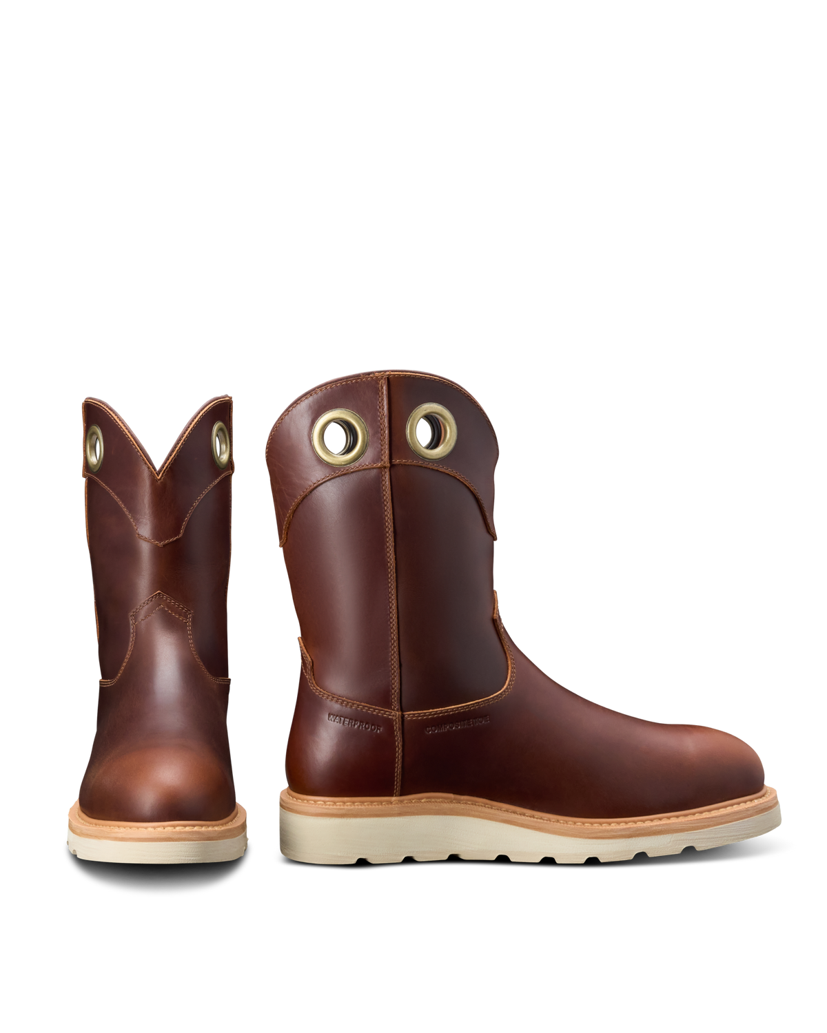 longhaul waterproof roper composite toe work boot