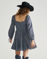women's long sleeve mini dress