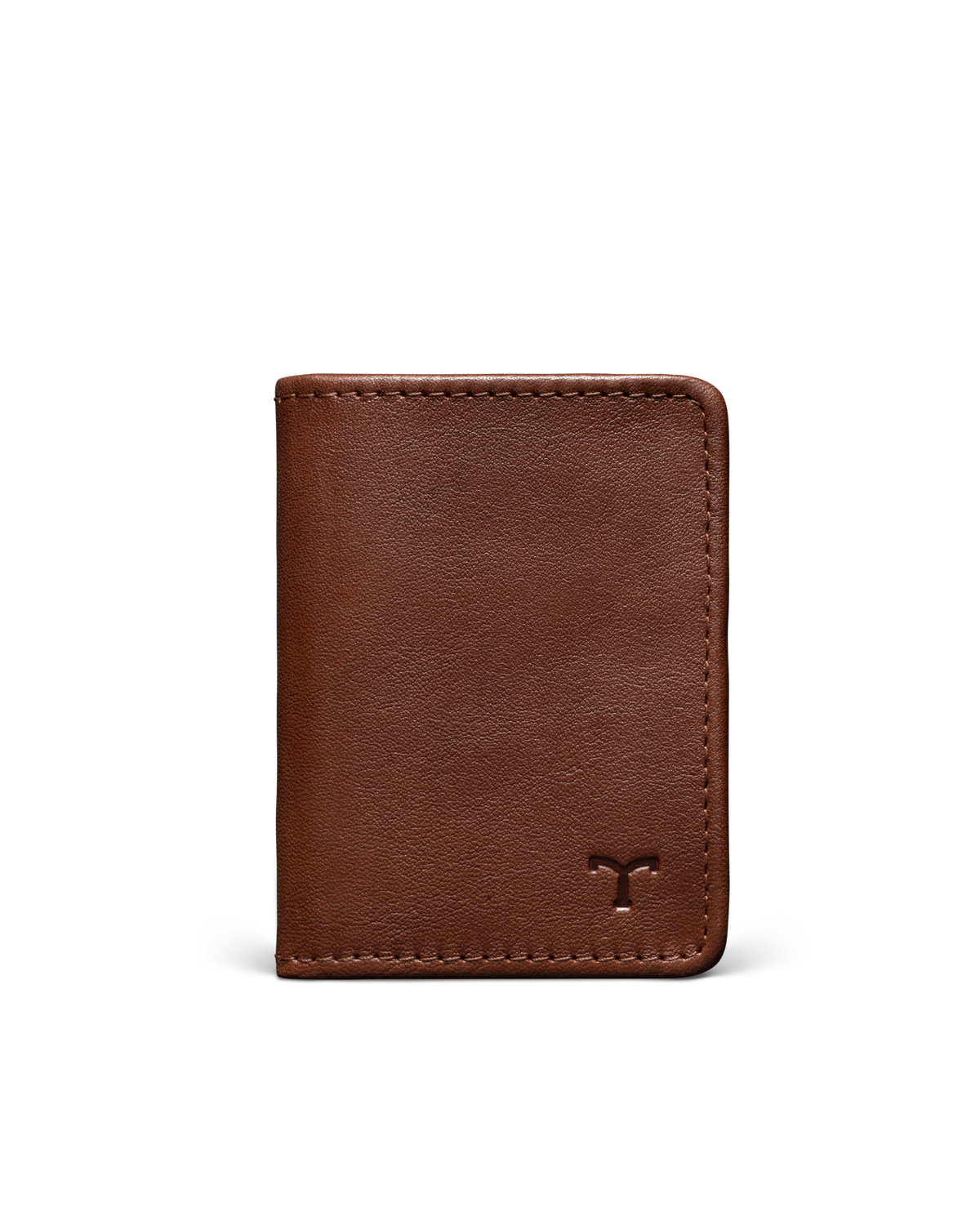 cowhide bifold card case