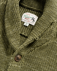 men's shawl collar cardigan sweater