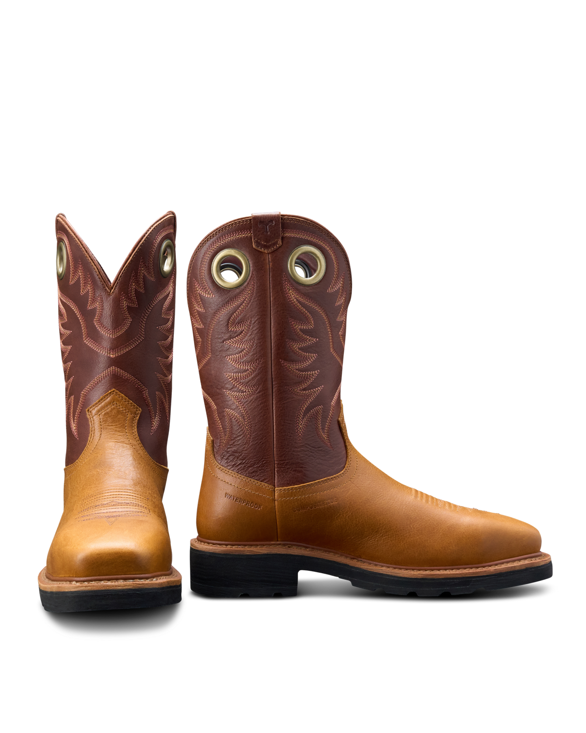 longhaul waterproof square composite toe work boot