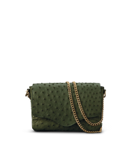 ostrich shoulder bag