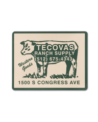 tecovas ranch supply sticker