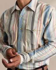 men's flying-t foundation weight pearl snap