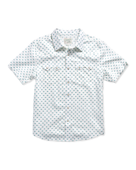 men's sawtooth short sleeve pearl snap