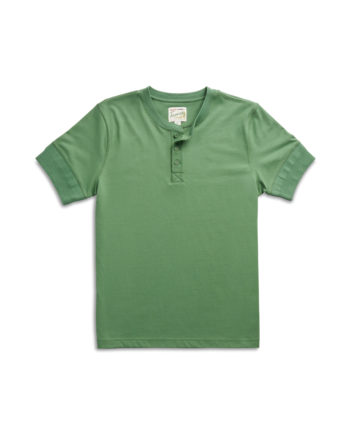 men's standard issue short sleeve henley