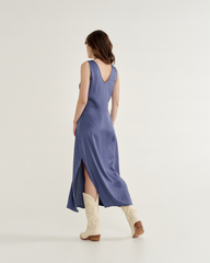 women's embroidered slip dress