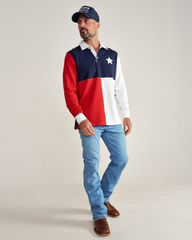 men's long sleeve polo