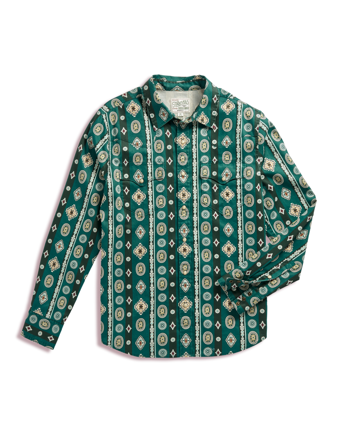 men's thorn stopper pearl snap