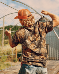 men's tecovas x mossy oak fall foliage tee