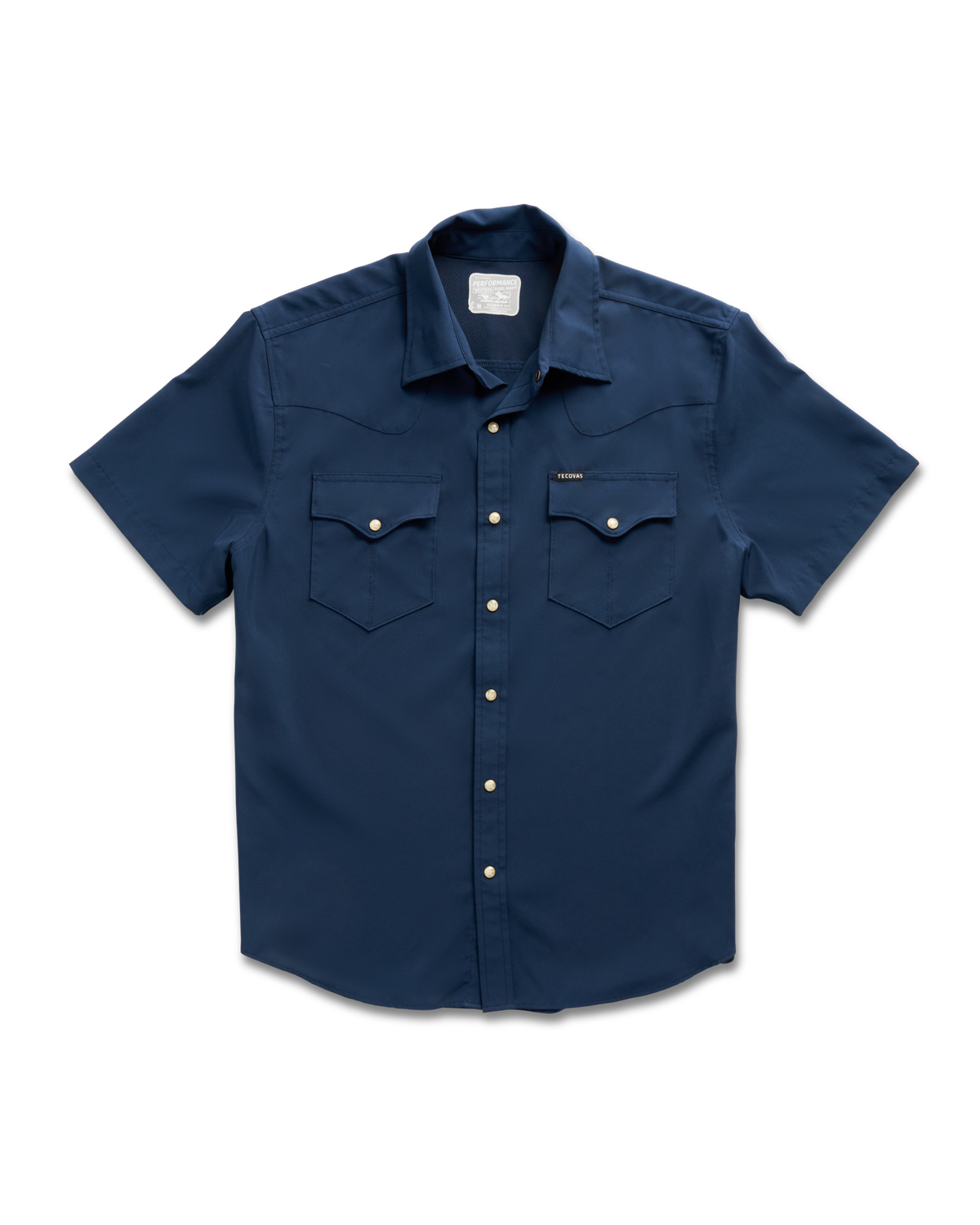 men's performance short sleeve western pearl snap - classic fit