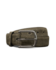 men's suede belt