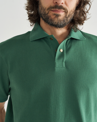 men's polo short sleeve pearl snap