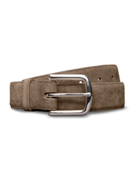 men's suede belt