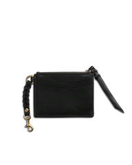 women's keychain card case