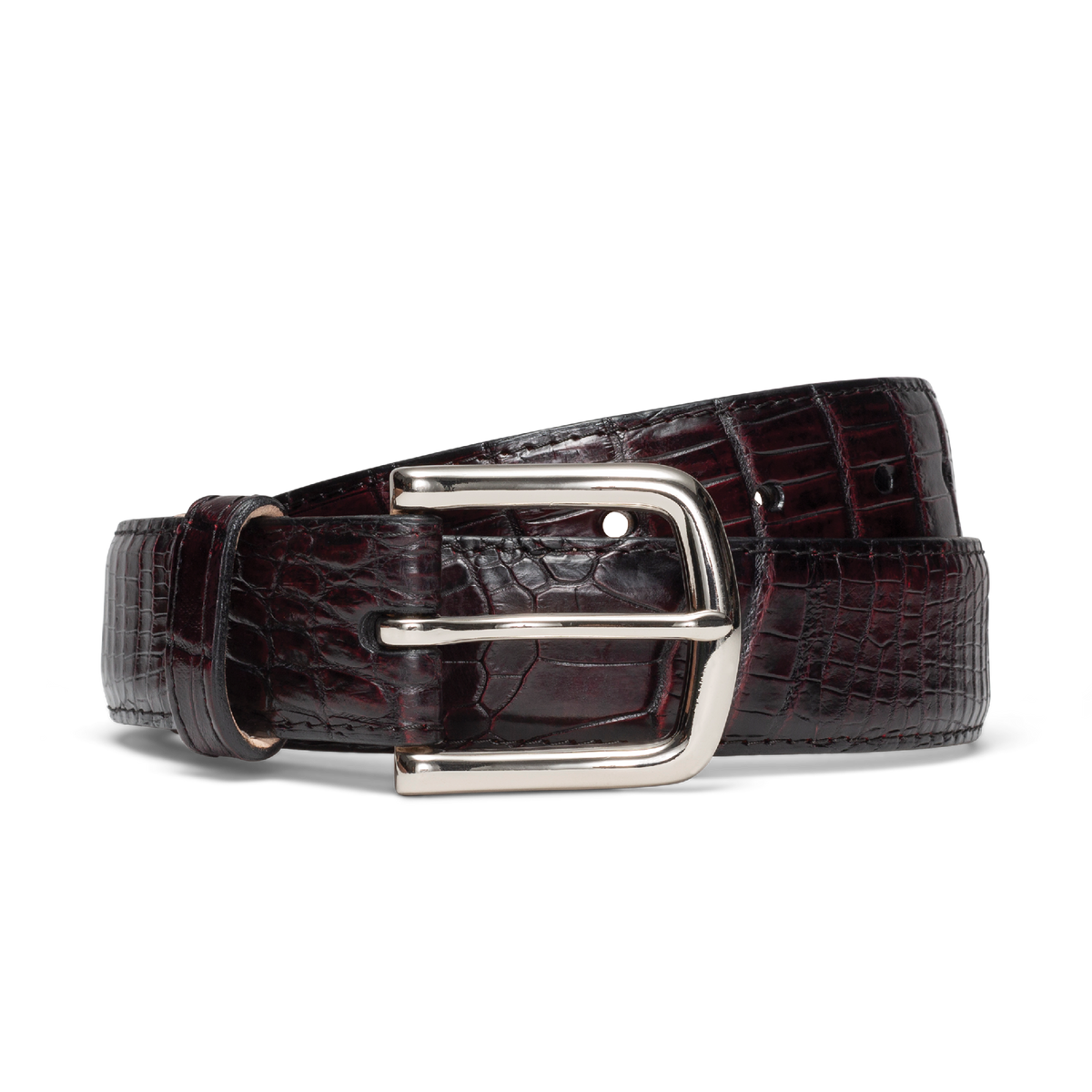 men's crocodile belt