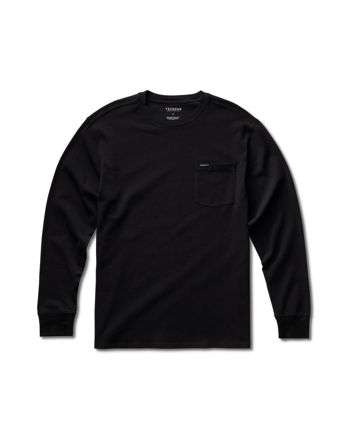 men's long sleeve standard issue pocket tee