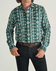 men's thorn stopper pearl snap