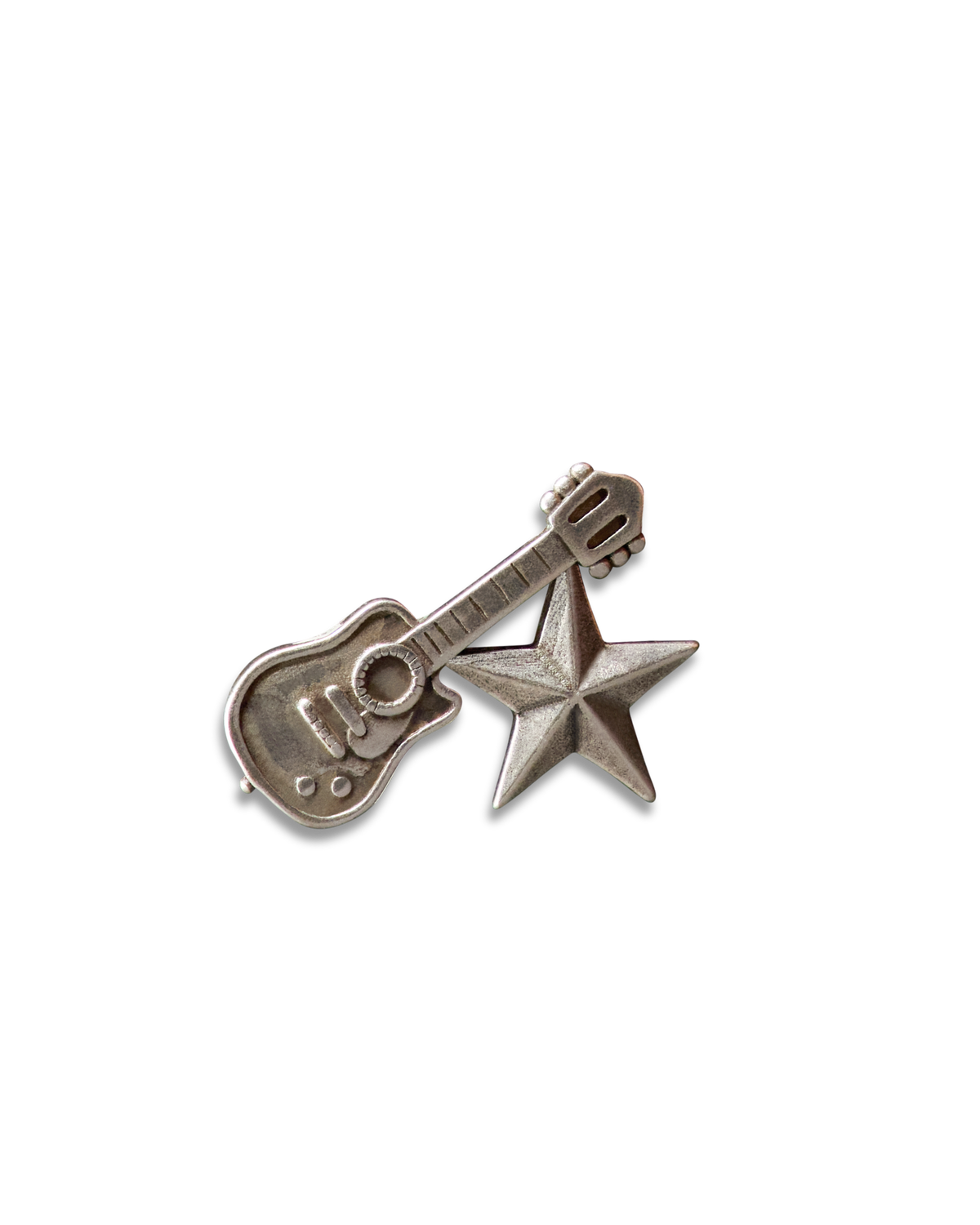 guitar hat pin
